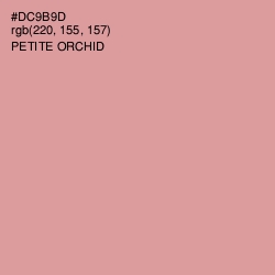 #DC9B9D - Petite Orchid Color Image
